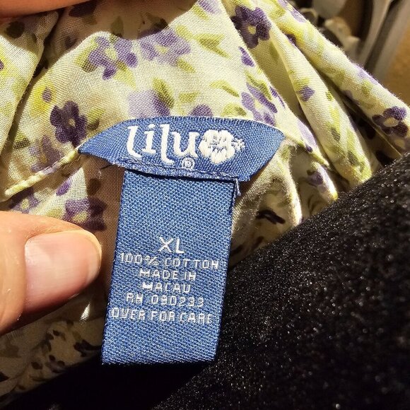 Lilu Floral XL1970's Ditsy Vintage Dainty Floral Gardencore Cottagecore Feminine - Picture 6 of 7